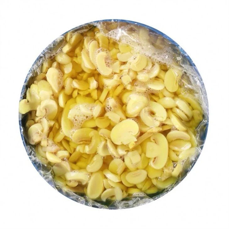 4-6cm Best sliced white mushroom in brine in drums